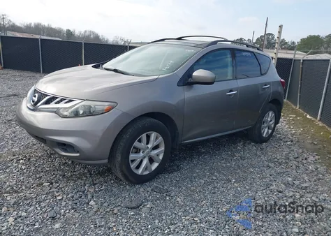 2011 Nissan Murano Sv z USA, uszkodzony, nr VIN JN8AZ1MU4BW065113
